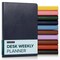 Harbor Desk Weekly Planner 2026 - Calendar Planner and Notebook, Durable Faux Leather, 192 Pages, Softcover & Book Bound - 8 x 5.5 "